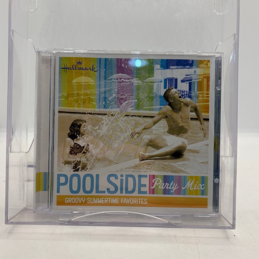 Hallmark Poolside Party Mix Groovy Summertime Favorites CD Instrumental Retro